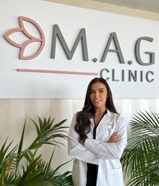 Dr Holly Nolan at MAG Health Clinic in Dubai