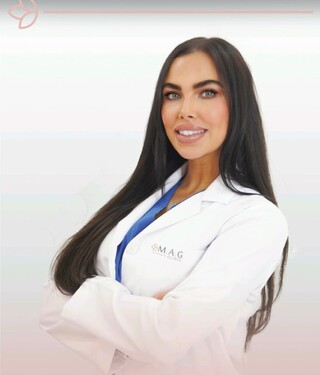 Dr Holly Nolan at MAG Health Clinic in Dubai