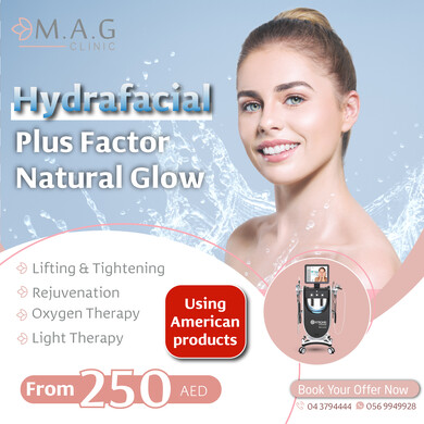 Hydrafacial Plus Factor Natural Glow