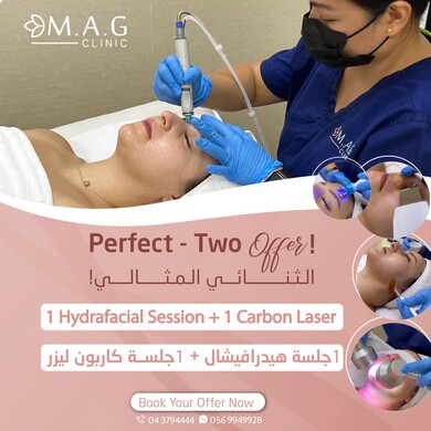 Perfect-Two Offer: Hydrafacial plus Carbon Laser